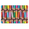 MuchoWow® Schreibtischunterlage Bleistift - Muster - Produktbild-Vorschau 1