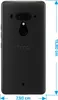 PhoneNatic Case kompatibel mit HTC U12+ - Crystal Clear Produktbild-Vorschau 2