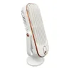 Mobiler Akku Tischventilator Weiss mit Dual-Rotor 5 Produktbild-Vorschau 2