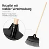 Gartenrechen 390 Schwarz mit flexiblem Kunststoffkopf und Produktbild-Vorschau 2