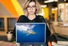 MuchoWow® Laptop Aufkleber Sticker Cover Hai - Meer - Produktbild-Vorschau 5