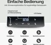 CASARIA® Höhenverstellbarer Schreibtisch 140cm Weiß Gestell Produktbild-Vorschau 6