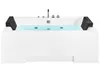 BELIANI Whirlpool-Badewanne Weiß 170 x 75 cm mit Produktbild-Vorschau 1