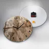 Wallfluent Wanduhr – Stilles Quarzuhrwerk - Uhr Dekoration Produktbild-Vorschau 4