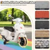 COSTWAY Kinder Motorrad Elektrisch, Vespa 12V Motorrad mit Produktbild-Vorschau 6