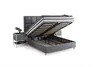 VEGAS Polsterbett  90x190  - Farbe: Grau - Set:  Produktbild-Vorschau 3