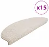 Vidaxl -Treppenmatten 15 ST 65x21x4 cm Weiß Podgląd zdjęcia produktu 4