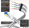 Primewire Flachbandpatchkabel CAT 8 mit Baumwollummantelung Produktbild-Vorschau 3