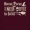 Maglietta Hocus Pocus I Need Coffee Hexe Besen Halloween Anteprima dell’immagine prodotto 3