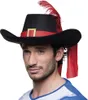 Boland Hut Musketier Sébastien, aus Filz, schwarz, Karneval Produktbild-Vorschau 1