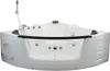 HOME DELUXE - Baignoire balnéo - Laguna L KOMPAKT - Blanc, Voir les images du produit 1