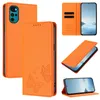 Lederhülle für Motorola Moto G22 / Moto E22s, Schmetterling Produktbild-Vorschau 2