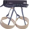 Petzl Corax Lt Klettergurt in Schwarz und Beige mit gepolsterten Beinschlaufen und verstellbaren Gurten Produktbild-Vorschau