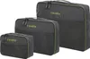 Three packing cubes of different sizes are displayed against a white background. Anteprima dell’immagine prodotto