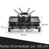 Griglia per raclette Zilan con set per fonduta | Griglia Anteprima dell’immagine prodotto 8