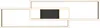 Lampade TRIO Lampada da soffitto ALBANY BHT 100x8x28 cm Anteprima dell’immagine prodotto 2
