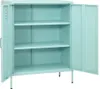 vidaXL Lagerschrank Minzgrün 80x35x101,5 cm Stahl Produktbild-Vorschau 1
