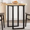 vidaXL Tischplatte Rund Ø70x4 cm Massivholz Akazie Produktbild-Vorschau 1