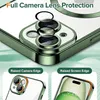 Luxury Crystal MagSafe Hülle für iPhone 15 - Grün KP38095 Produktbild-Vorschau 5