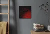 Coloray Uhr auf Leinwand 30x30 cm Wand Uhr Dekoration Produktbild-Vorschau 4