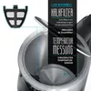 Arendo Frühstücks Set in Edelstahl Optik - Wasserkocher / Produktbild-Vorschau 5