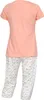 KB Damen Schlafanzug Caprihose 3/4 Hose Frauen Sommer Produktbild-Vorschau 2