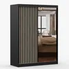 Schwebetürenschrank Kleiderschrank Schrank 150cm Produktbild-Vorschau 6