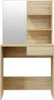vidaXL Coiffeuse avec miroir Chêne Sonoma 74,5x40x141 cm Voir les images du produit 5