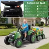 Trattore elettrico per bambini con rimorchio staccabile e Anteprima dell’immagine prodotto 4