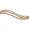 925er Silberarmband tricolor Produktbild-Vorschau 4