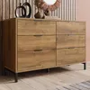 okwish Komoda 120 x 40 x 76 cm, úložná skříň, kuchyňská Náhled obrázku produktu 8
