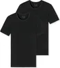 Schiesser Herren 2PACK T-shirt schwarz 5  PAK Produktbild-Vorschau 1