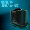A product shot of a carpet cleaner with text overlay. Produktbild-Vorschau