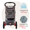 Innopet Comfort Air Eco Grauer Hundebuggy Katzenbuggy - Produktbild-Vorschau 3