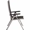 A side view of a folding chair. Produktbild-Vorschau