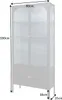 riess-ambiente Moderne Vitrine PARIS 180cm schwarz gold Produktbild-Vorschau 11