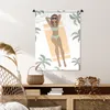 MuchoWow® Wandteppich Wandbehang Sommer - Frau - Bikini - Produktbild-Vorschau 6