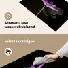 KitchenYeah© Herdabdeckplatte Eine lila Geranie auf Produktbild-Vorschau 2