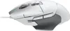 A white and gray Logitech G gaming mouse is shown from the side against a white background. Voir les images du produit