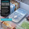 Stampo in silicone per cubetti di ghiaccio con coperchio e Anteprima dell’immagine prodotto 6