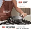 Victoria 39363 Patelnia żeliwna indukcyjna 20cm do ogniska, Podgląd zdjęcia produktu 5