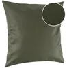 Kissenhülle atmungsaktiv in Leder-Optik ohne Füllung 40 x 40 cm Grün, Hauptbild in hoher Auflösung Produktbild-Vorschau