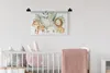 MuchoWow® Wandteppich Wandbehang Dschungel - Elefant - Produktbild-Vorschau 2