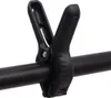 vidaXL Stojan na pozadie T-Form Black 201x60x(70-200) cm Náhľad obrázku produktu 6