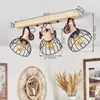 Cotes »Cotes« Deckenlampe, Holz/Metall, Natur/Rostfarbene Produktbild-Vorschau 4