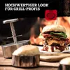 FMprofessional Burgerpresse aus Hochwertigem Edelstahl, BBQ Produktbild-Vorschau 5