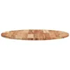 vidaXL Plateau de table Rond Ø70x2 cm Bois massif Acacia Voir les images du produit 6