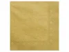 Serwetki trójwarstwowe, złoty met., 40x40cm (1 op. / 20 Podgląd zdjęcia produktu 1