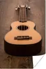 MuchoWow® Poster Akustische Gitarre auf einem Holztisch Produktbild-Vorschau 1