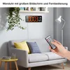 MODFU Digitale Wanduhr, USB-Wanduhr mit großem Display, Produktbild-Vorschau 6